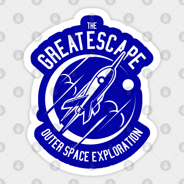 The Great Escape Sticker by TeeGo